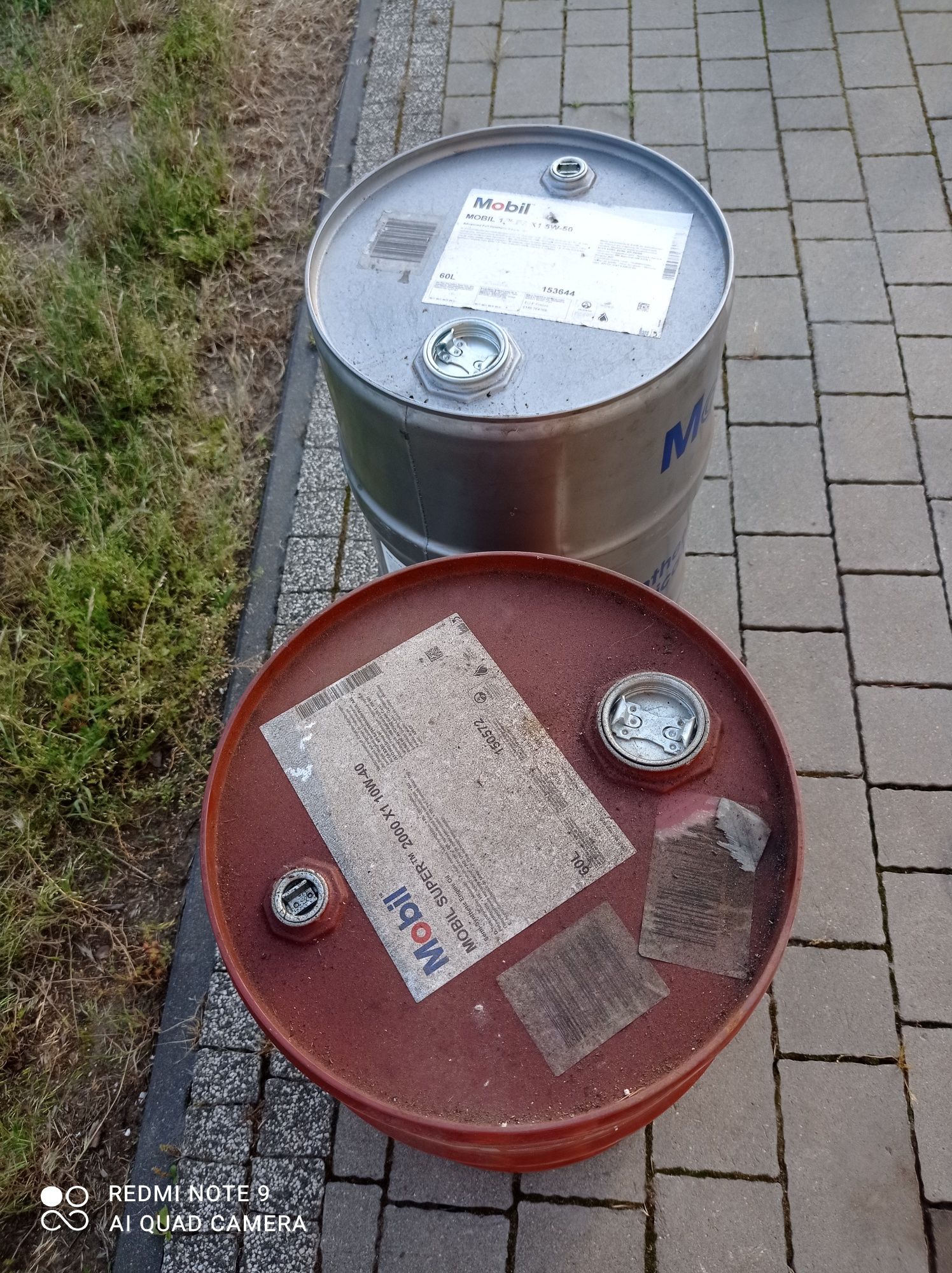 Beczki metalowe 60 litrów