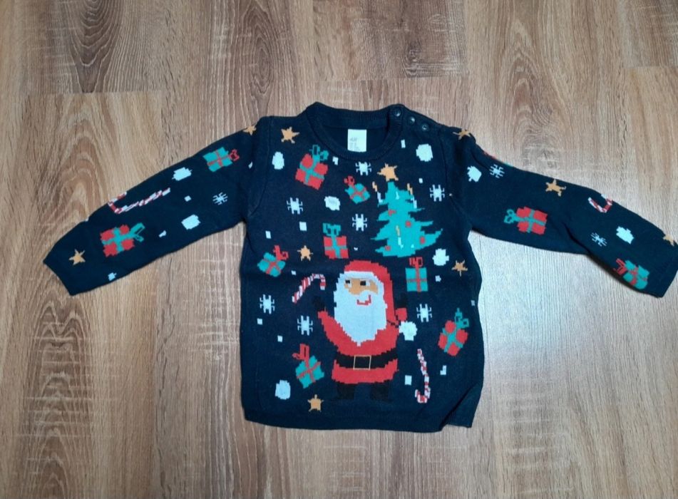 Świąteczny sweterek H&M 98