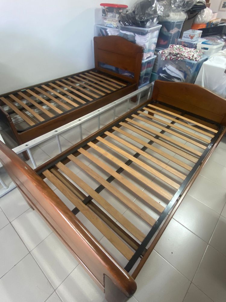 Duas camadas em madeira