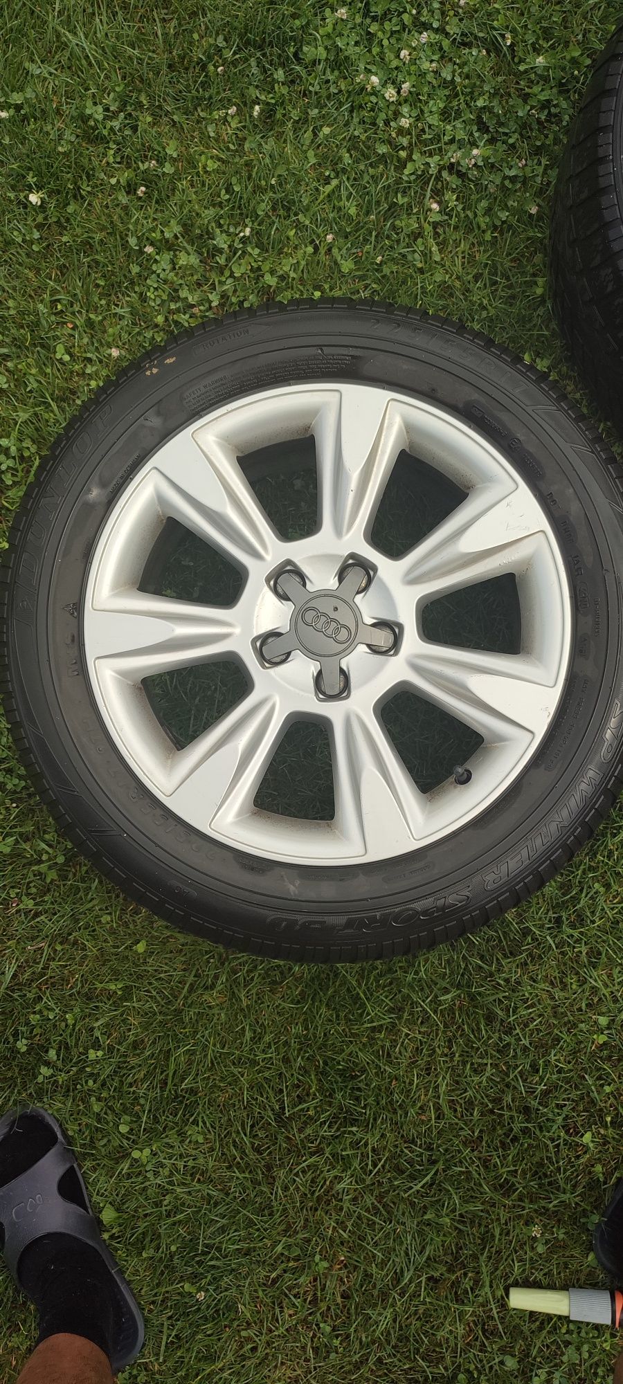 Dwie alufelgi Audi 17" 5x112, ET28, 7.5J