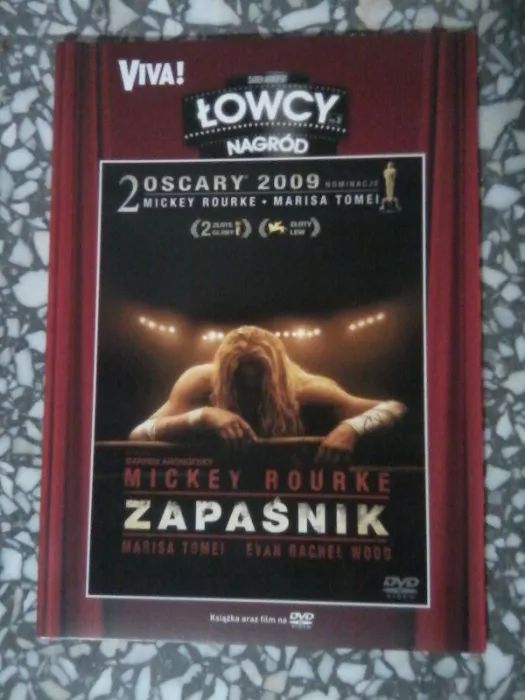 Film DVD: "Zapaśnik", reż. Darren Aronofsky, 2008