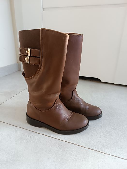 29 Zara kozaki dla dziewczynki retro