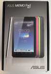 Unikalny tablet Asus Memo Pad HD7 ME173X logo BNP Paribas i Mastercard