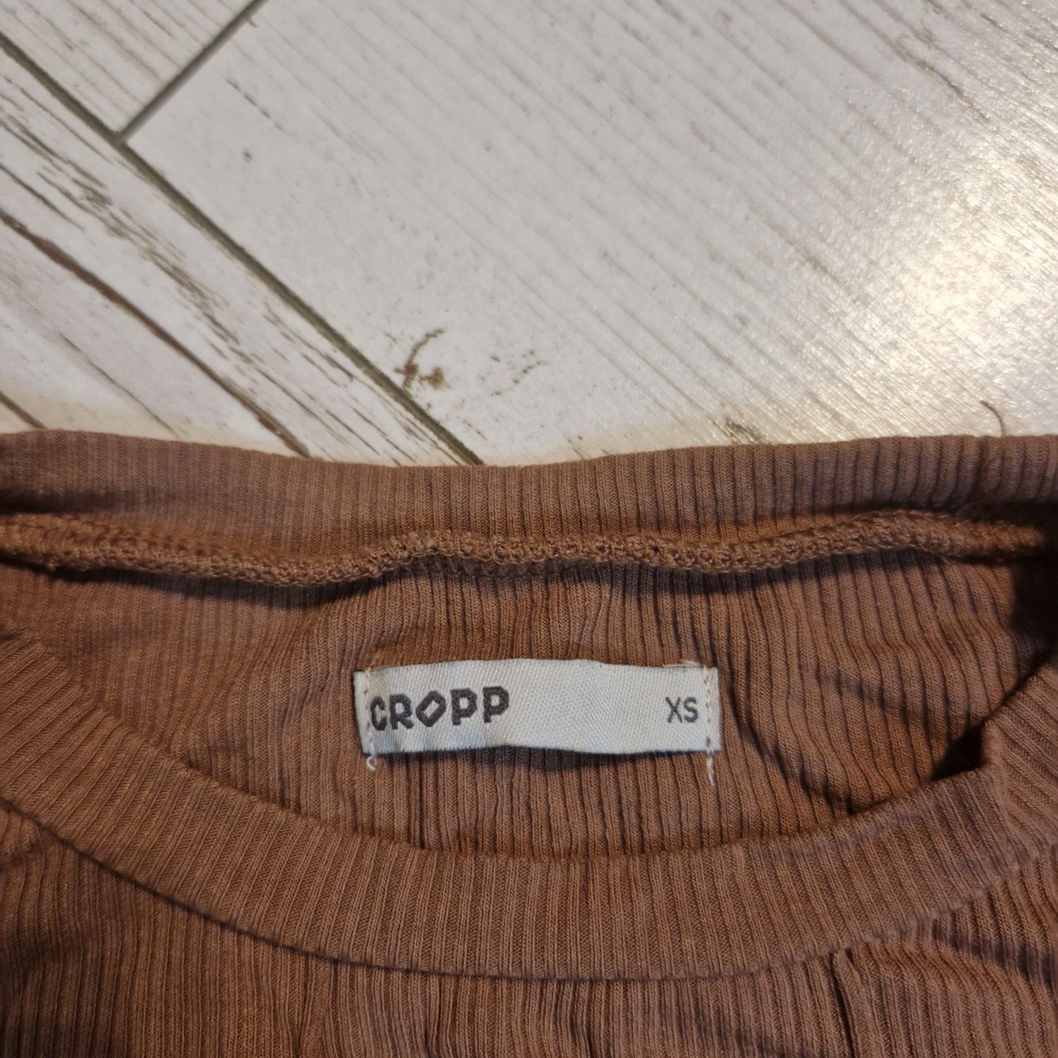 Bluzka w prążki Cropp