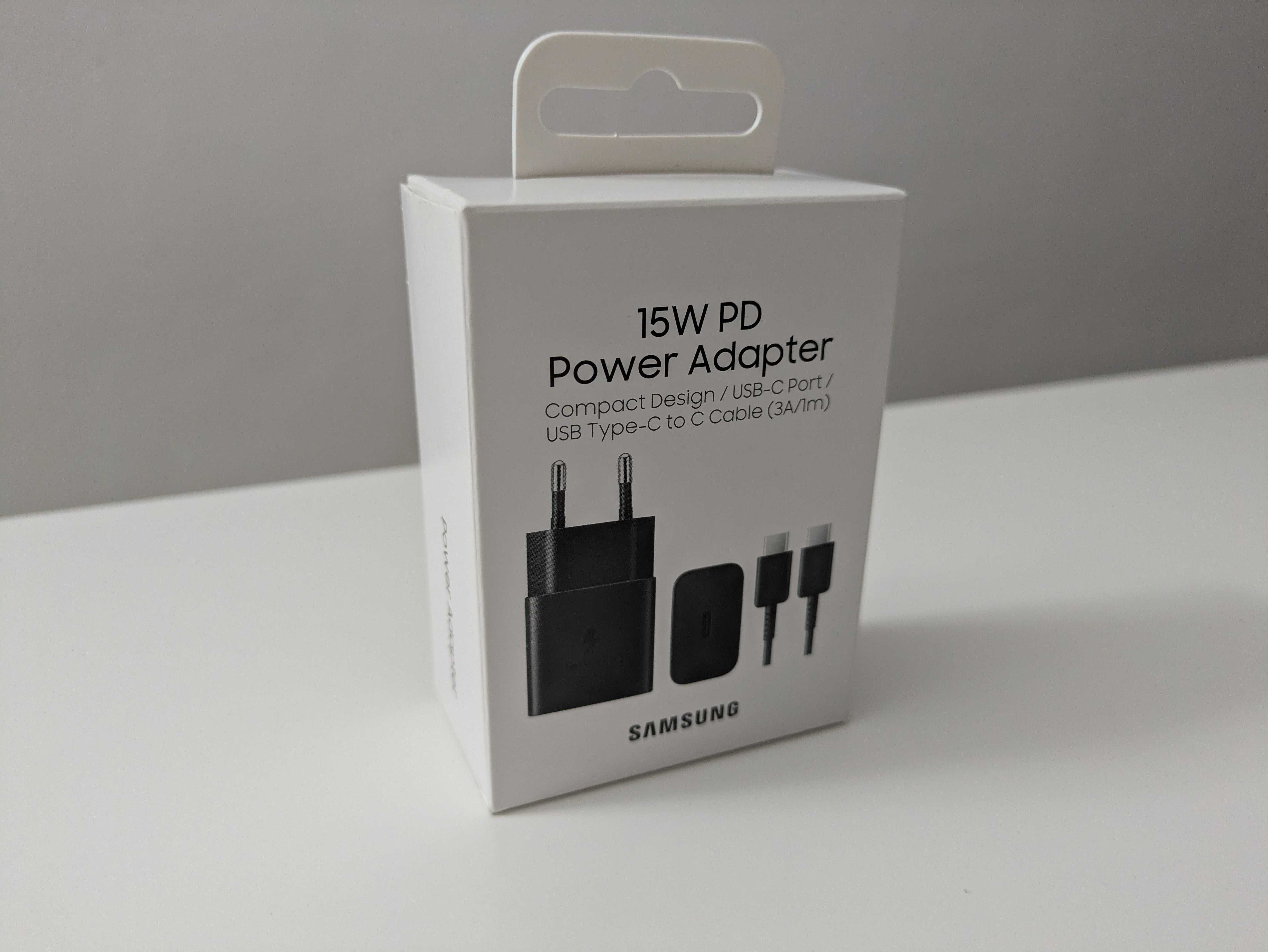 Oryginalna Ładowarka Samsung USB-C + Kabel USB-C Nowe