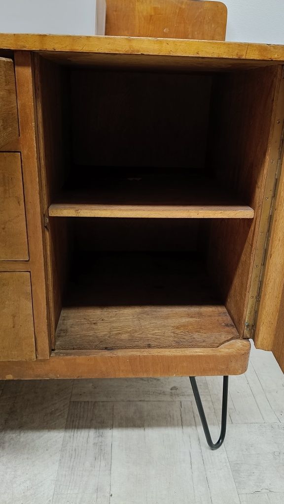 szafka pod umywalkę komoda do łazienki vintage stara lustro