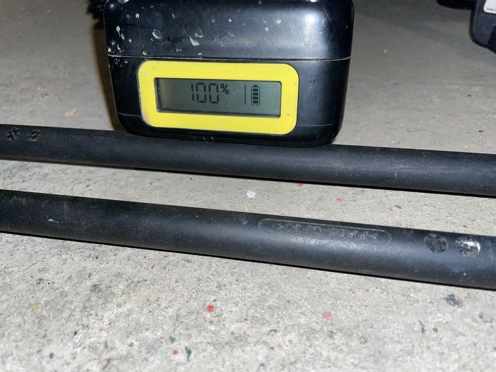 Myjka cisnieniowa akumulatorowa KARCHER KHB5 +dwie lejce+aku+ladowarka