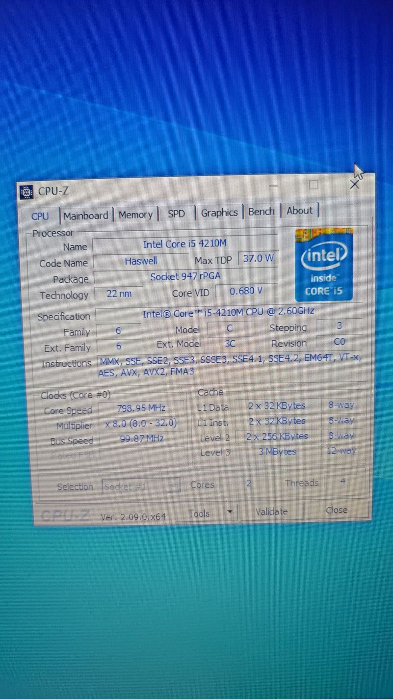 Intel core i5 4210m