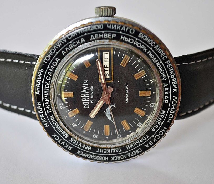 Mega Rzadka Rakieta World Time Cornawin 19 kamieni...