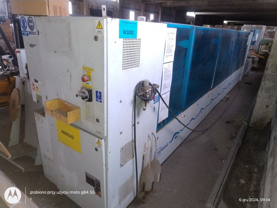 Korpus maszyny - okleiniarka jednostronna KAL 310 z 2006r. na części