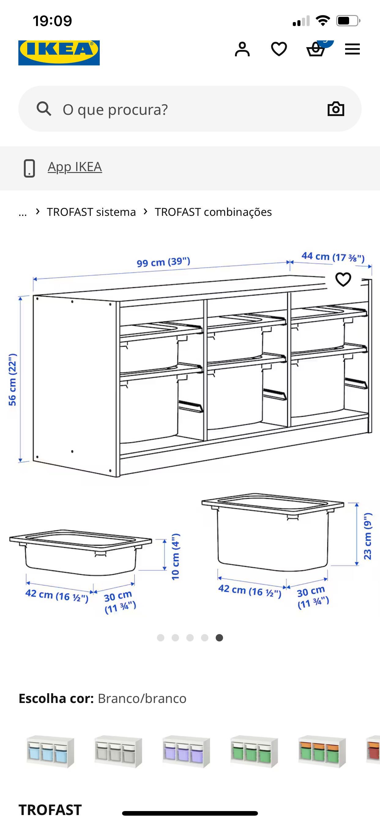 Moveis c/ arrumação Trofast (IKEA)