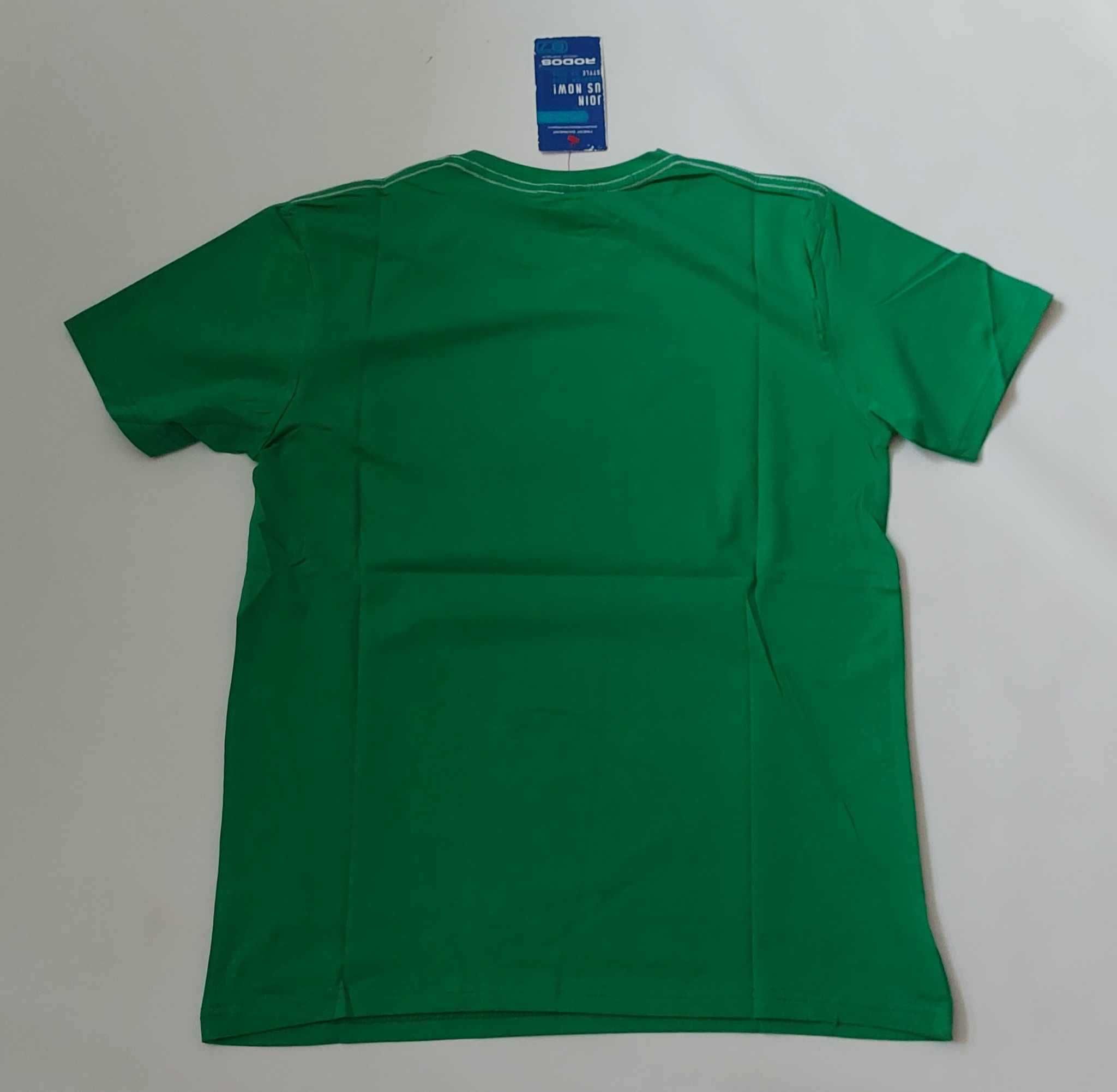 T-Shirt męski Koszulka męska TURECKA bawełna elastan motor RODOS r. M