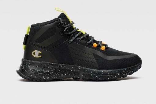 Champion Buty Sportowe Terenowe Męskie Czarne Sznurowane Rozmiar 45