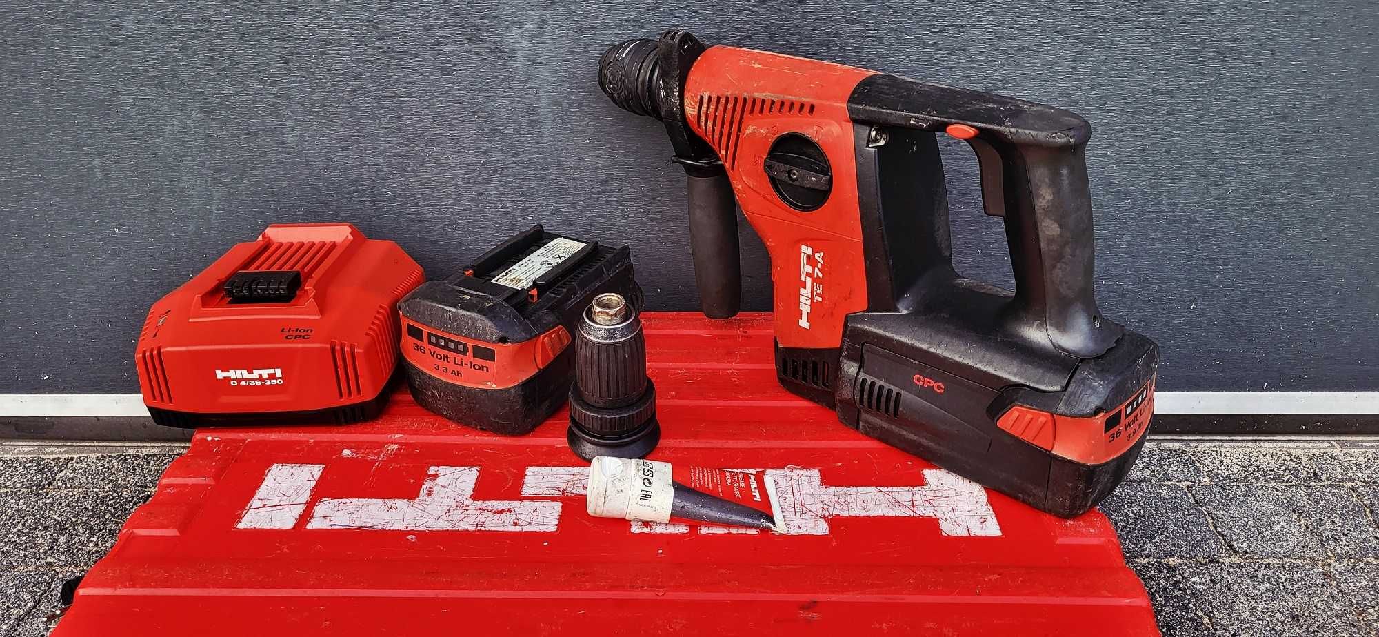Młotowiertarka Hilti TE 7-A AKU 36V Super stan!