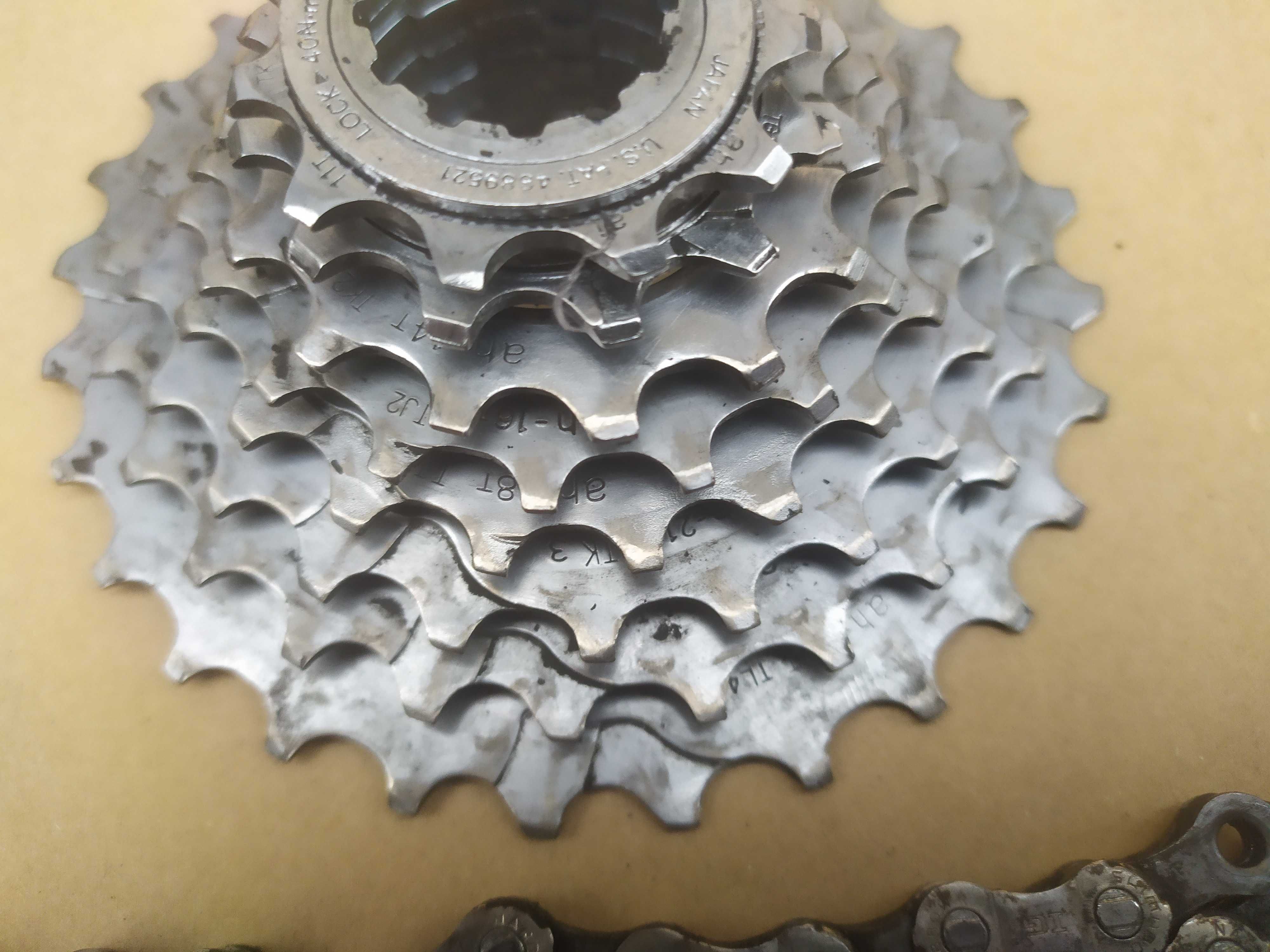 Kaseta Shimano 8-rzędowa Dobry Stan 11-28T