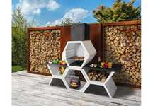 Grill betonowy wys 190 x 217 cm