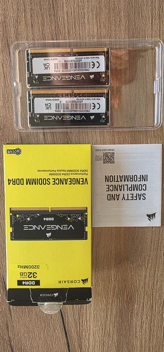 Ram Corsair Vengeance SO-DIMM 32GB Kit DDR4-3200 CL22