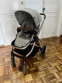 Carrinho de Bebe Chicco Duo Best Friend Pro & Ovo com base isofix