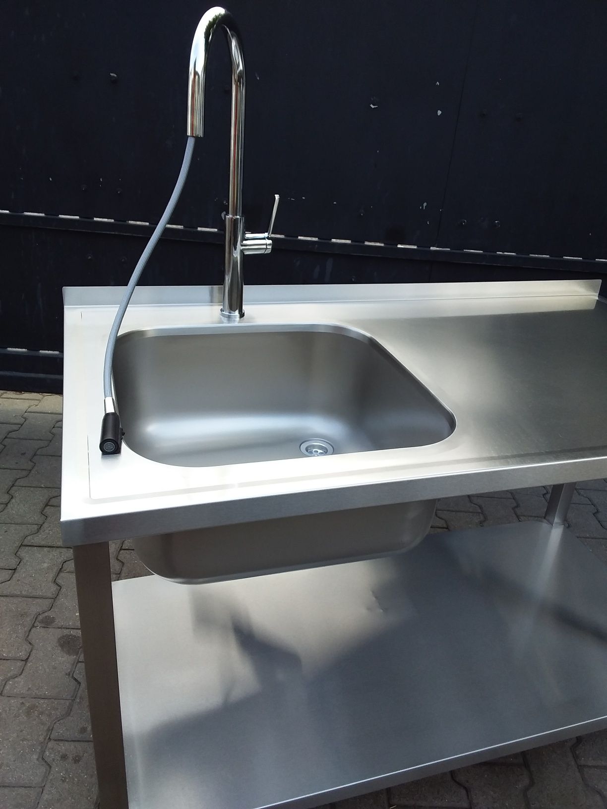 Zlew zlewozmywak basen 70x130cm gastronomiczny duża misa 50x50 wysyłka