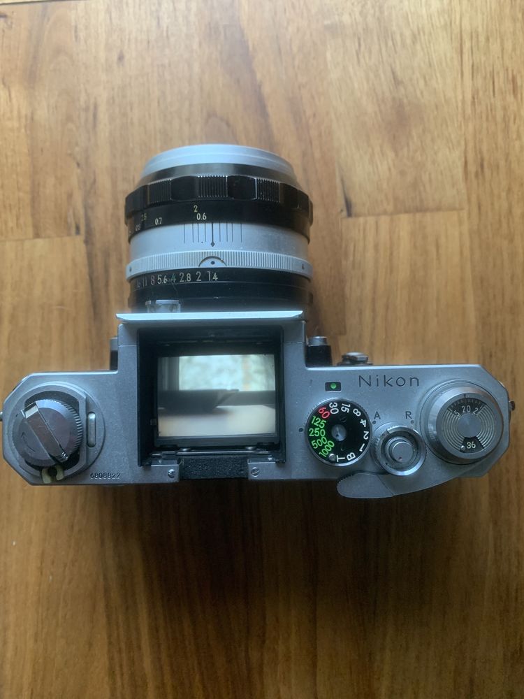 Nikon F Photomic 35mm SLR com Lente Nikkor S.C 50mm F1.4