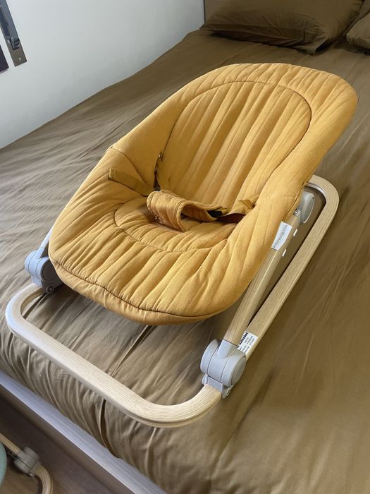 Espreguiçadeira amarela com arco Vertbaudet