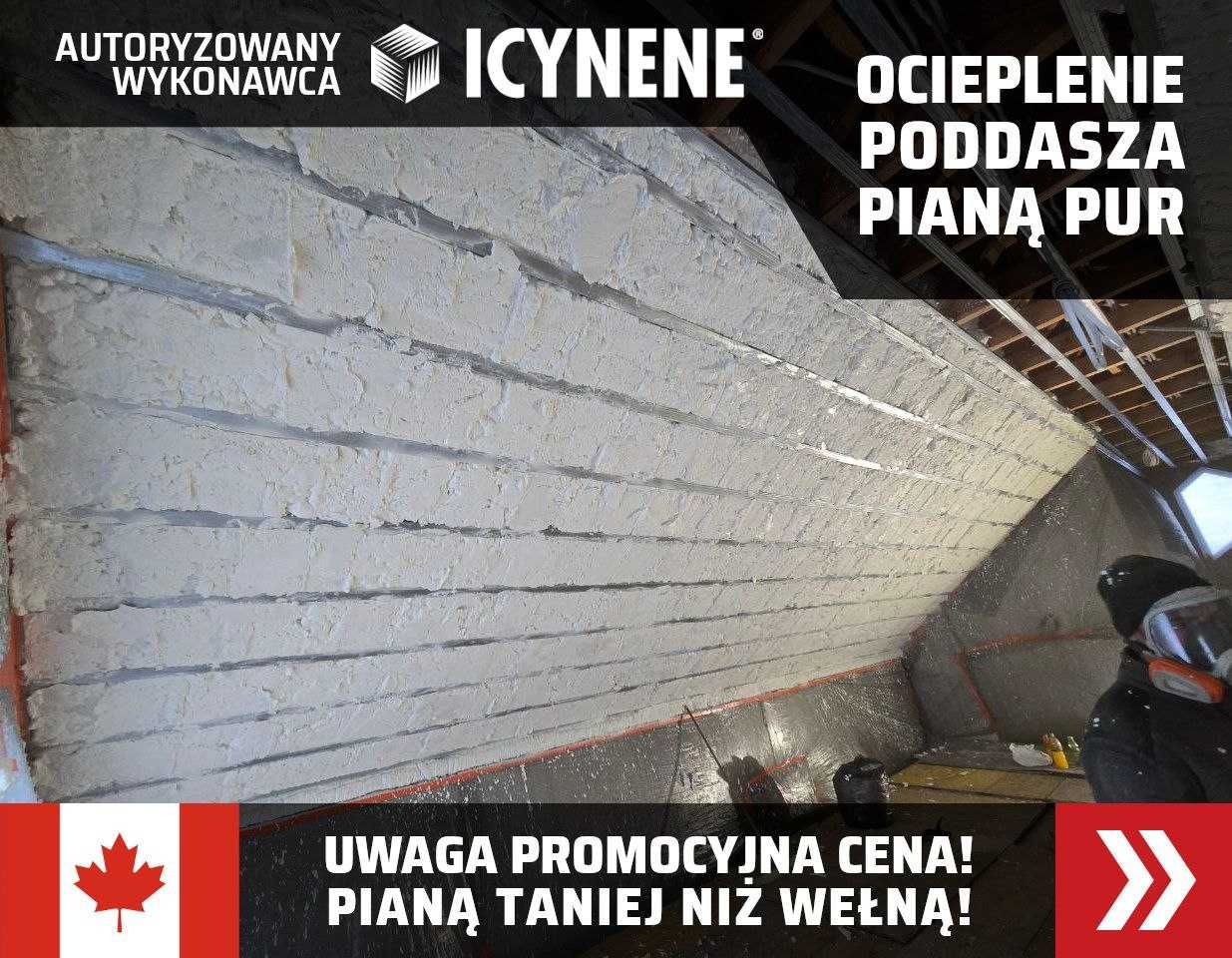 Ocieplanie Pianą PUR Ocieplenie Poddasza Piana PUR Ocieplanie Celulozą