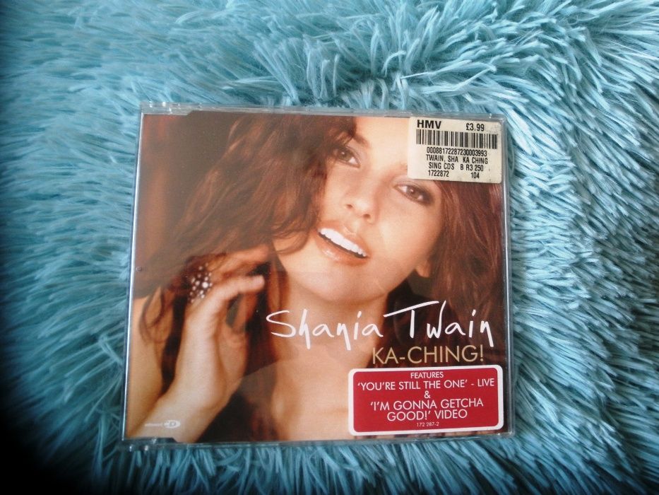 Płyta cd Shania Twain maxi singiel Ka-ching+muzyczny gratis