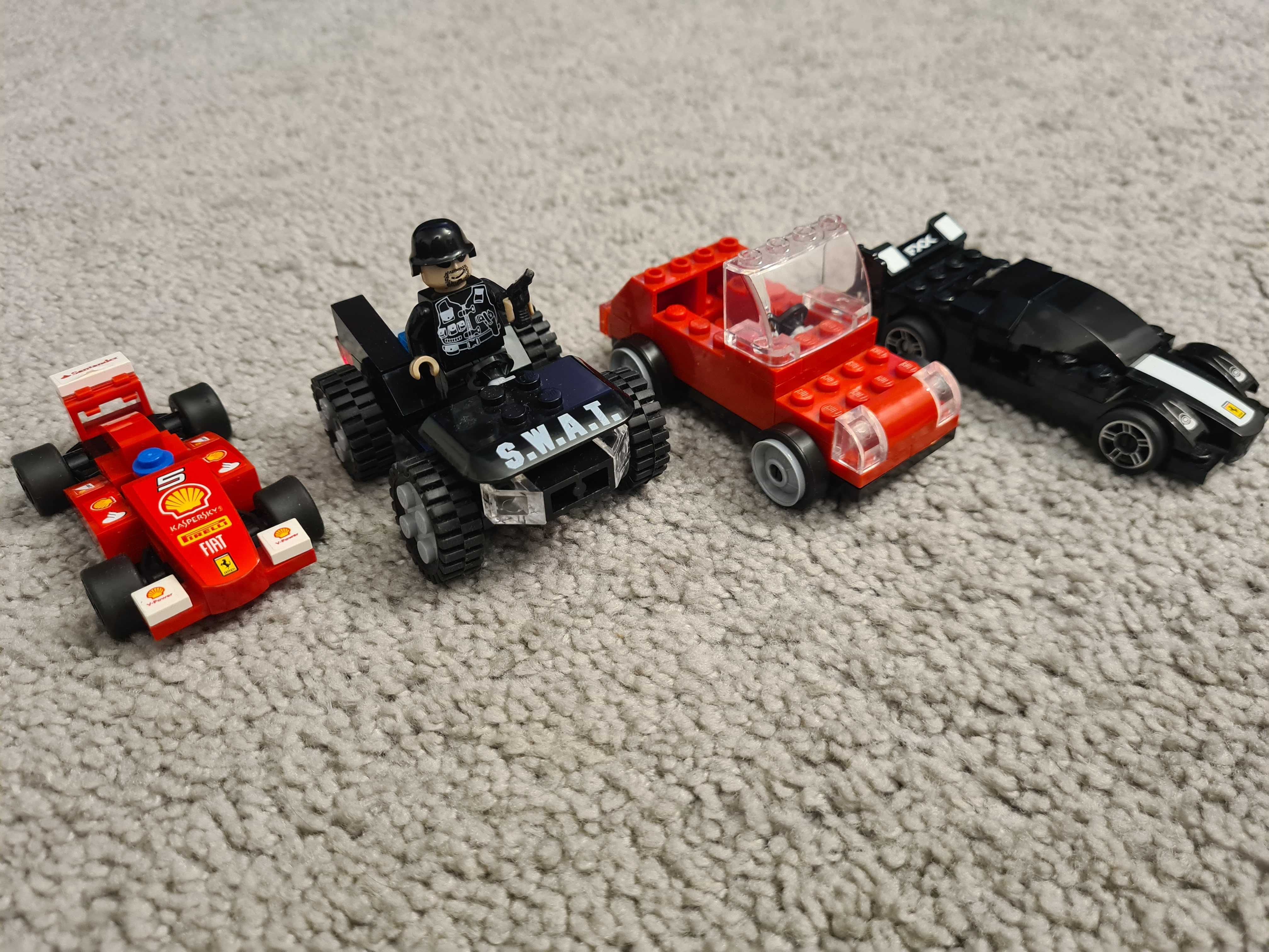 Zestaw klocki LEGO COBI samochód wyścigówka FERRARI LAMBORGINI S.W.A.T