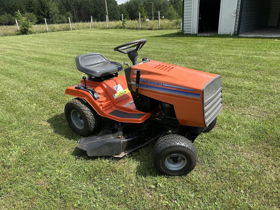 Traktorek kosiarka Husqvarna LR130  Kosz