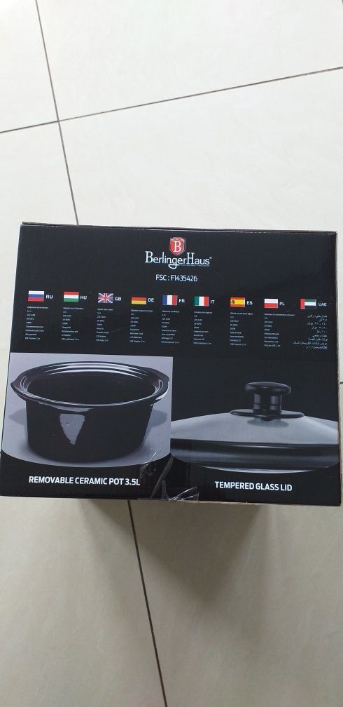 Wolnowar Digital Slow Cooker 3,5 L