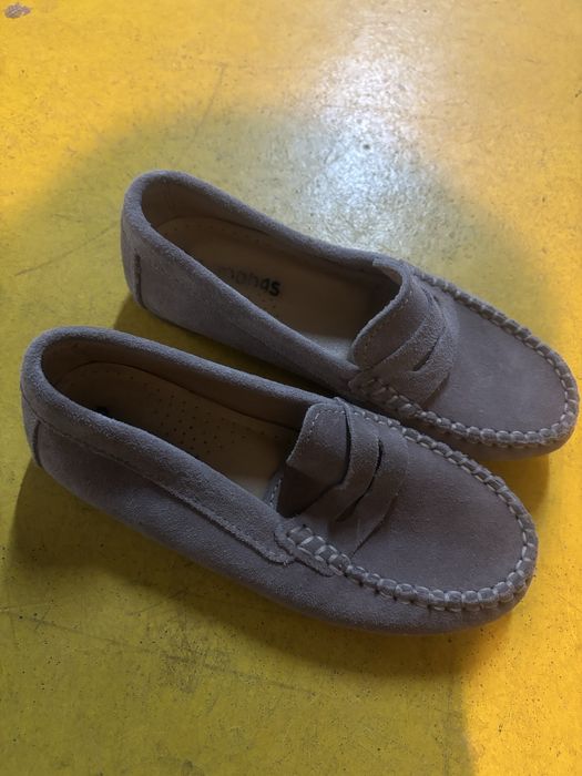 Sapato camurça beige Pisamonas