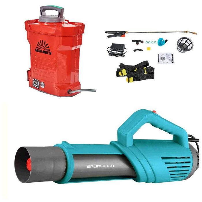 Опрыскивателя аккумуляторный Vitals Sm 112о + Турбо насадка Grunhelm