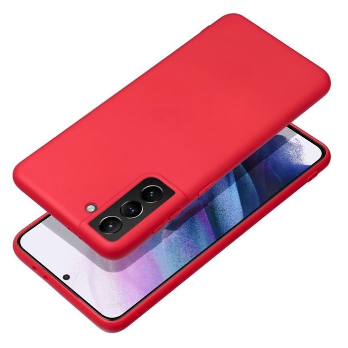 Plecki etui casedo Samsung s21 Plus Soft czerwony s21+