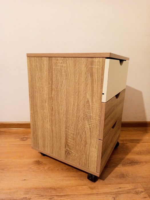 Jysk ABBETVED komoda 3 szuflady szafka nocna