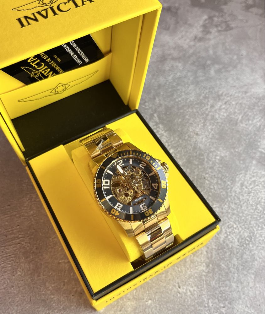 Invicta 22604 Objet D Art Skeleton інвікта Скелетон часы инвикта Ø42мм