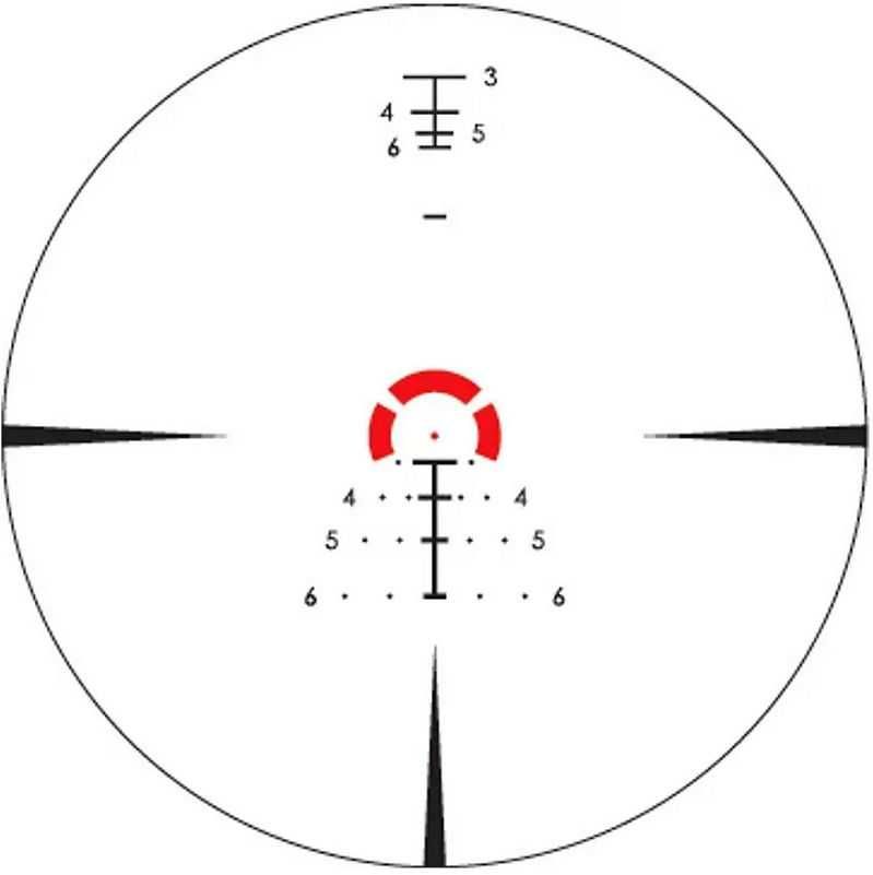 Прицел Vortex Strike Eagle 1-8x24 FFP сетка EBR-8