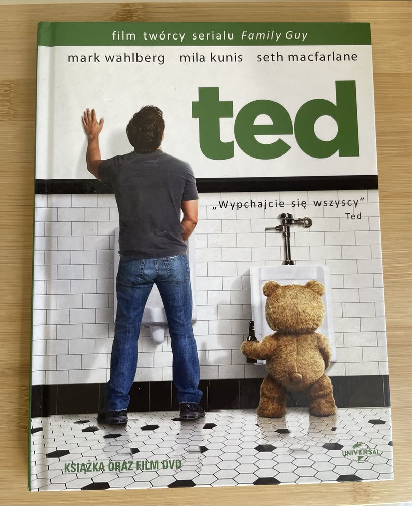 Ted DVD booklet płyta dvd