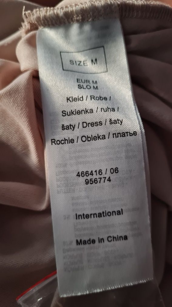 Orsay sukienka złota imprezowa śliczna r. M