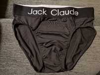 5 szt slipy majtki męskie Jack Claude czarne