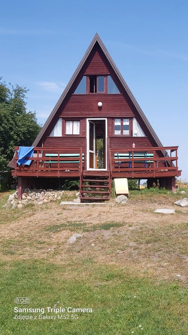 Wynajmę domek nad jeziorem roś