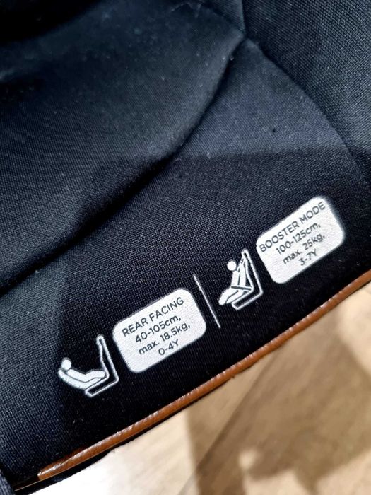 Joie i-Spin Grow 0–25 kg, fotelik samochodowy, obrót 360°, stan bdb