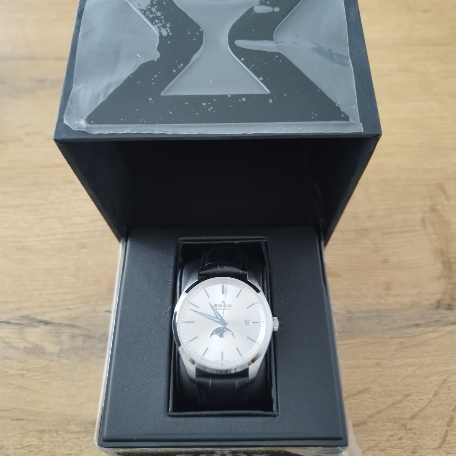 Edox Les vauberts monophase automat 80505-3-AIBU