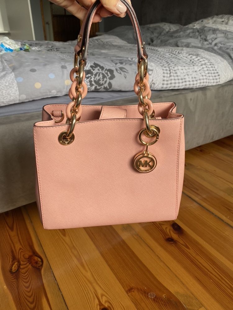 Michael Kors MK cynthia róż small