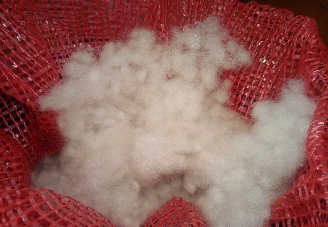 Enchimento almofada antialergico inodoro fibra poliester, saco com 1kg