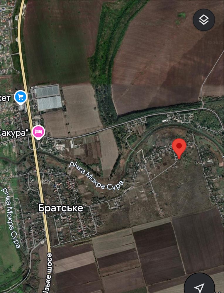 Продаж земельної ділянки Братське передмістя Дніпра