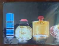 Conjunto de 5 miniaturas de perfume da Yves Saint Laurent