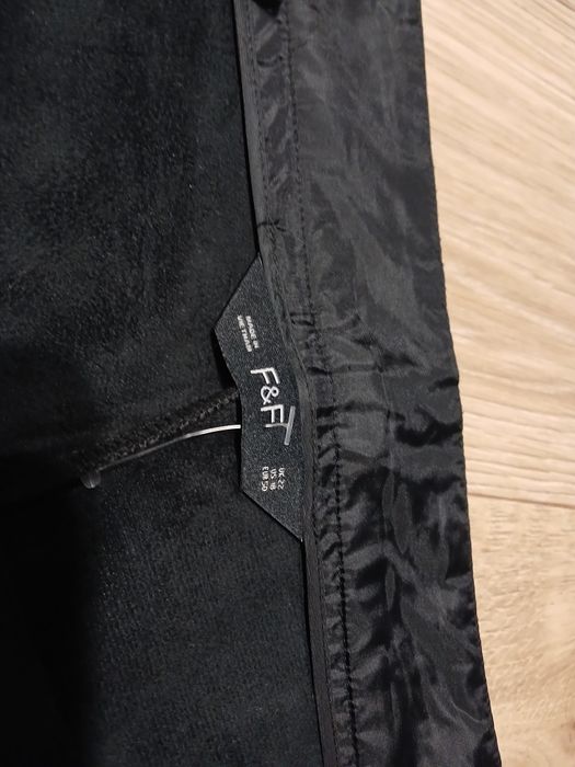 Брюки з екошкіри