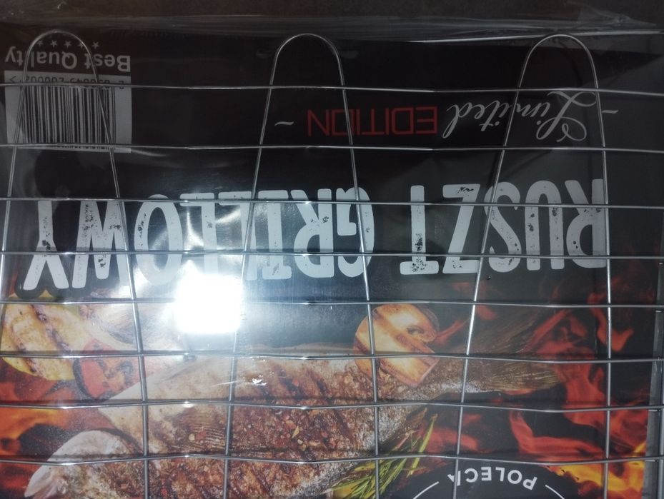Ruszt grillowy na rybę mięso Grill Masters