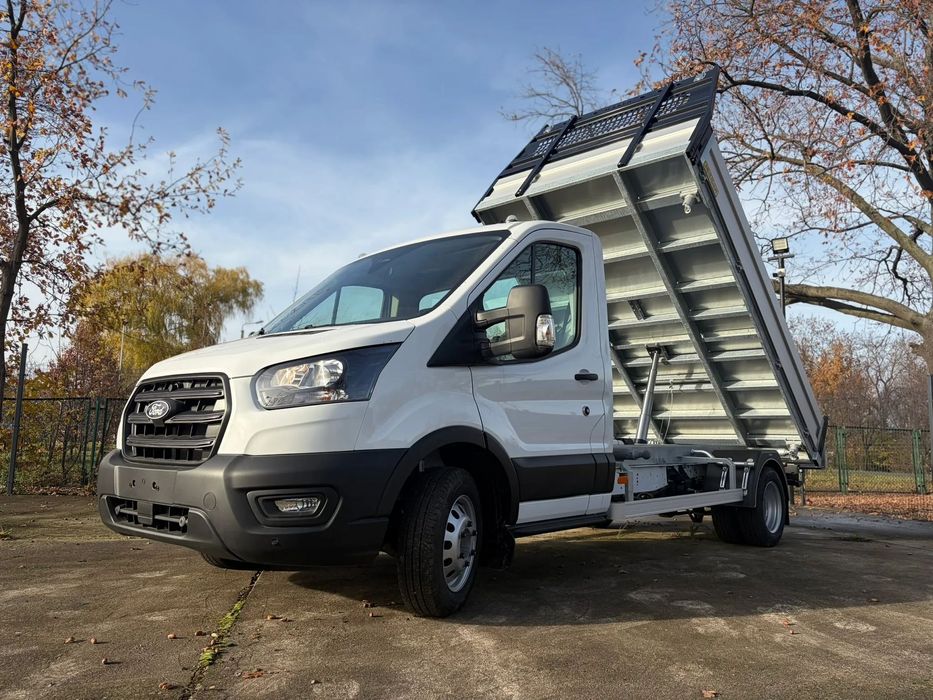 Ford Transit Wywrotka 3-stronna RWD - Bliźniak  PROMOCJA ! OD RĘKI, NOWY 165KM, Zdjęcia Realne, Leasing od 1%OW
