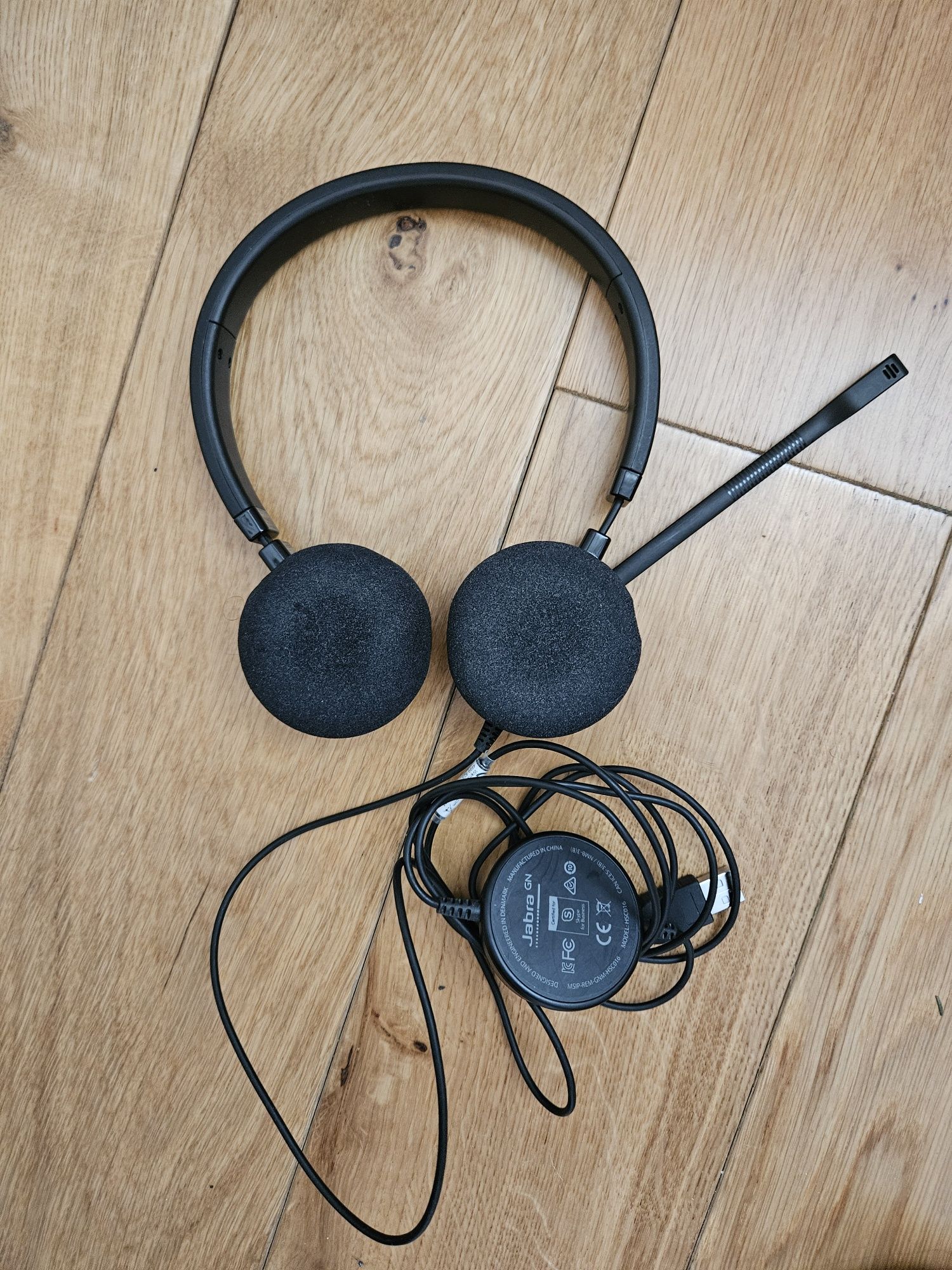 Słuchawki z mikrofonem Jabra Hsc016